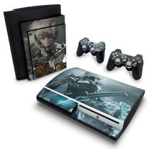 Adesivo Compatível PS3 Fat Skin - Metal Gear Solid Rising - Pop Arte Skins