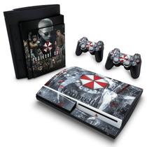 Adesivo Compatível PS3 Fat Skin - Resident Evil - Umbrella