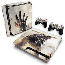 Adesivo Compatível PS3 Slim Skin - Call Of Duty Advanced Warfare