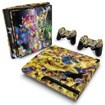 Adesivo Compatível PS3 Slim Skin - Cavaleiros Do Zodiaco