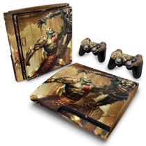 Adesivo Compatível PS3 Slim Skin - God Of War 3 A