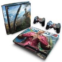 Adesivo Compatível PS3 Slim Skin - Modelo 156