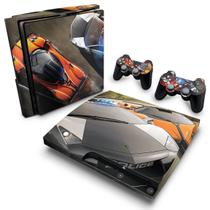 Adesivo Compatível PS3 Slim Skin - Need For Speed Hot Pursuit