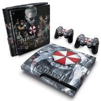 Adesivo Compatível PS3 Slim Skin - Resident Evil - Umbrella
