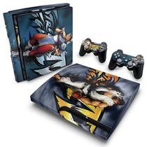 Adesivo Compatível PS3 Slim Skin - Street Fighter 4 - Pop Arte Skins