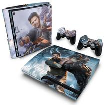 Adesivo Compatível PS3 Slim Skin - Uncharted 2