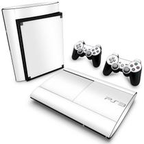 Adesivo Compatível PS3 Super Slim Skin - Branco
