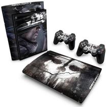 Adesivo Compatível PS3 Super Slim Skin - Call Of Duty Ghosts
