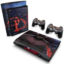 Adesivo Compatível PS3 Super Slim Skin - Daredevil Demolidor
