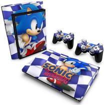 Adesivo Compatível PS3 Super Slim Skin - Sonic The Hedgehog