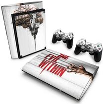 Adesivo Compatível PS3 Super Slim Skin - The Evil Within