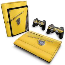 Adesivo Compatível PS3 Super Slim Skin - Transformers Camaro