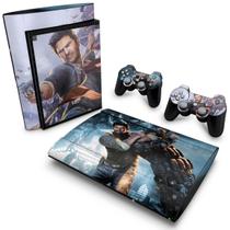 Adesivo Compatível PS3 Super Slim Skin - Uncharted 2 - Pop Arte Skins