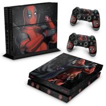 Adesivo Compatível PS4 Fat Skin - Deadpool 2