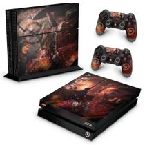 Adesivo Compatível PS4 Fat Skin - Ghost of Tsushima