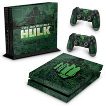 Adesivo Compatível PS4 Fat Skin - Hulk Comics