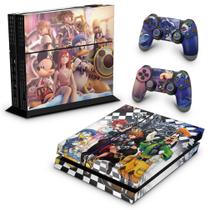 Adesivo Compatível PS4 Fat Skin - Kingdom Hearts