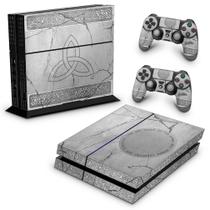 Adesivo Compatível PS4 Fat Skin - Mjolnir Thor Amor e Trovão