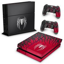 Adesivo Compatível PS4 Fat Skin - Spider-Man Homem Aranha 2 Edition