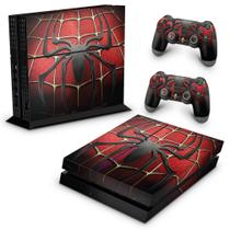 Adesivo Compatível PS4 Fat Skin - Spider Man - Homem Aranha