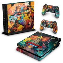 Adesivo Compatível PS4 Fat Skin - Streets of Rage 4