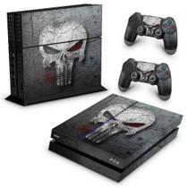 Adesivo Compatível PS4 Fat Skin - The Punisher Justiceiro B