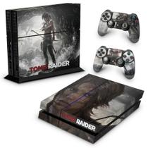 Adesivo Compatível PS4 Fat Skin - Tomb Raider