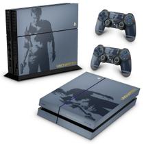 Adesivo Compatível PS4 Fat Skin - Uncharted 4 Limited Edition