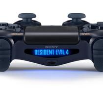 Adesivo Compatível PS4 Light Bar Controle Skin - Resident Evil 4 Remake