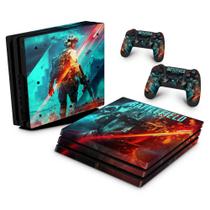 Adesivo Compatível PS4 Pro Skin - Battlefield 2042