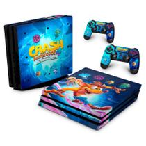 Adesivo Compatível PS4 Pro Skin - Crash Bandicoot 4