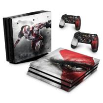 Adesivo Compatível PS4 Pro Skin - God Of War A