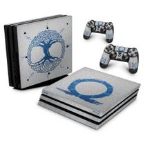 Adesivo Compatível PS4 Pro Skin - God of War Ragnarok