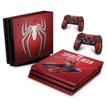 Adesivo Compatível PS4 Pro Skin - Homem Aranha Spider-Man