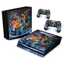 Adesivo Compatível PS4 Pro Skin - Megaman Legacy Collection