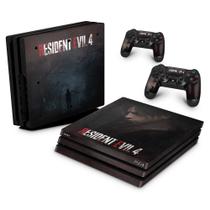 Adesivo Compatível PS4 Pro Skin - Resident Evil 4 Remake