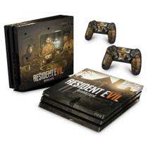 Adesivo Compatível PS4 Pro Skin - Resident Evil 7 Biohazard