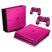Adesivo Compatível PS4 Pro Skin - Rosa Pink