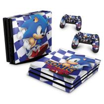 Adesivo Compatível PS4 Pro Skin - Sonic The Hedgehog