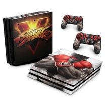 Adesivo Compatível PS4 Pro Skin - Street Fighter V