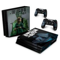 Adesivo Compatível PS4 Pro Skin - The Last Of Us Part 2 Ii B - Pop Arte Skins