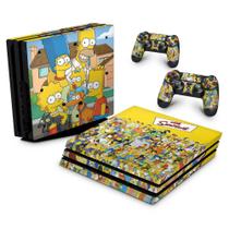 Adesivo Compatível PS4 Pro Skin - The Simpsons