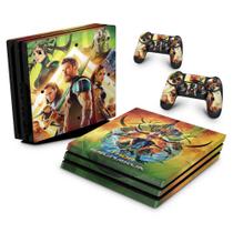 Adesivo Compatível PS4 Pro Skin - Thor Ragnarok