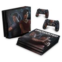 Adesivo Compatível PS4 Pro Skin - Uncharted Lost Legacy