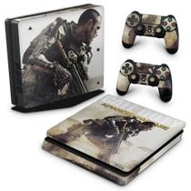 Adesivo Compatível PS4 Slim Skin - Call Of Duty Advanced Warfare