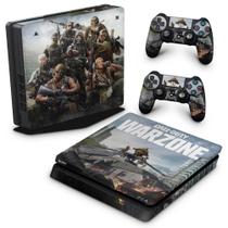Adesivo Compatível PS4 Slim Skin - Call of Duty Warzone - Pop Arte Skins