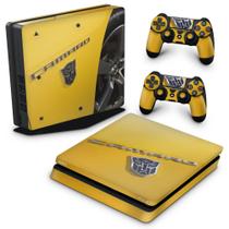 Adesivo Compatível PS4 Slim Skin - Camaro - Transformers