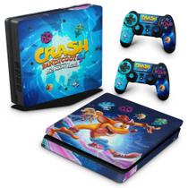 Adesivo Compatível PS4 Slim Skin - Crash Bandicoot 4