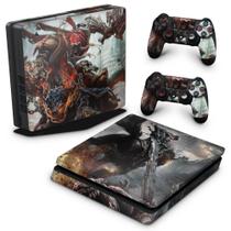 Adesivo Compatível PS4 Slim Skin - Darksiders - Wrath Of War - Pop Arte Skins