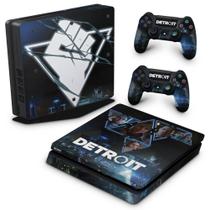 Adesivo Compatível PS4 Slim Skin - Detroit Become Human